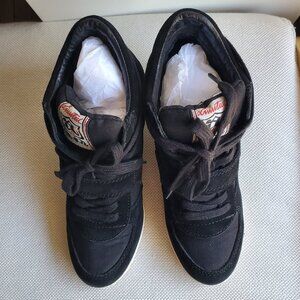 ASH Bowie Wedge Sneakers Black Size 7US/37EU